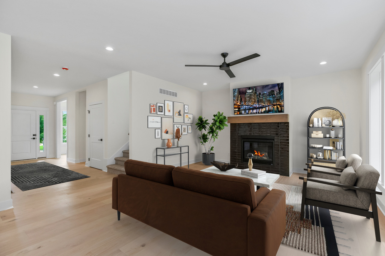 Virtually Staged - Brenn_Avalon_livingrm Image of Custom Built Luxury Living room with furniture